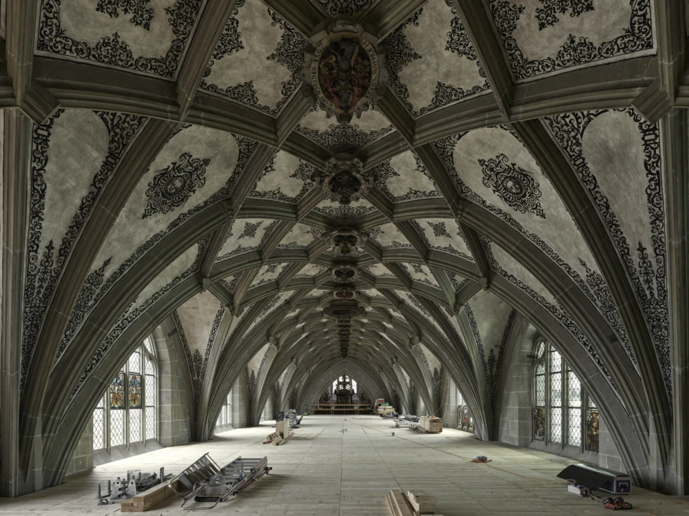 Gewoelbe Uebersicht West mittig